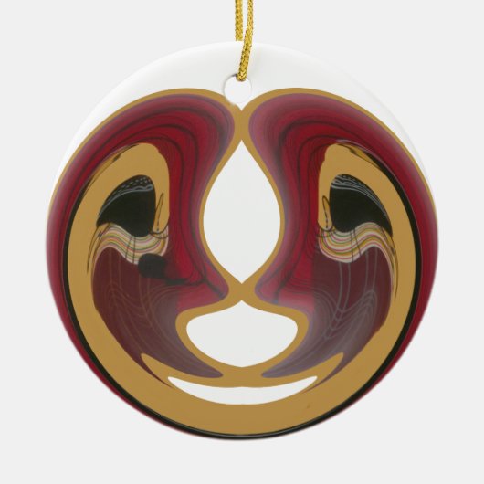 Hakuna Matata African Tratidional Stamm Image.png Keramikornament (Vorne)