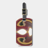 Hakuna Matata Afrikaner Tratidional Stamm Image.pn Gepäckanhänger (Vorderseite vertikal)