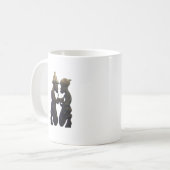 Hakuna Matata Alte Schule zu machen ist die beste Kaffeetasse (Vorderseite Links)