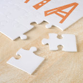 Hakuna Matata - Art des afrikanischen Stammes Puzzle (Seite)