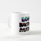 Hakuna Matata Art Print Kaffeetasse (Vorderseite Links)