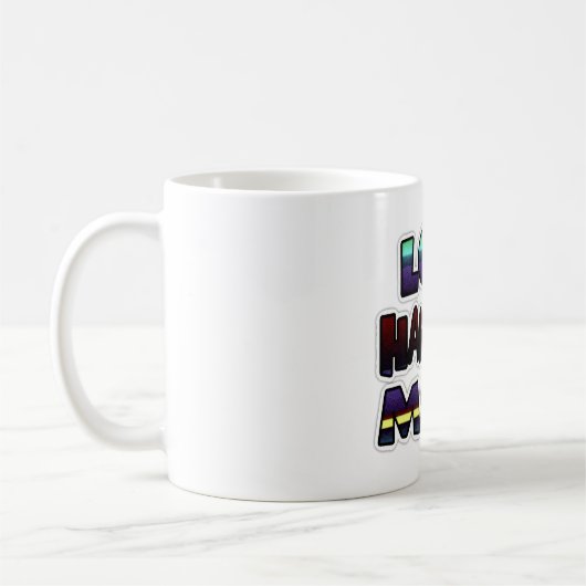 Hakuna Matata Art Print Kaffeetasse (Links)