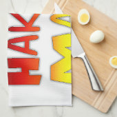 Hakuna Matata Art Print Küchentuch (Viertel Falte)