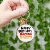 Hakuna Matata Art Print Schlüsselanhänger (Hand)