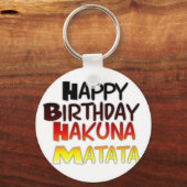 Hakuna Matata Art Print Schlüsselanhänger (Vorderseite)