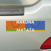 Hakuna Matata Autoaufkleber Template (Auf Auto)