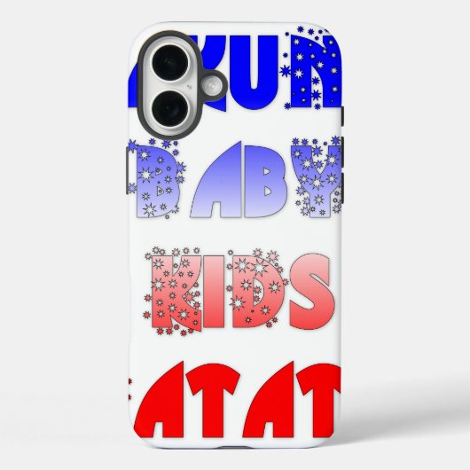 Hakuna Matata Baby & Kids: Französisches Farbdesig Case-Mate iPhone Hülle (Rückseite)