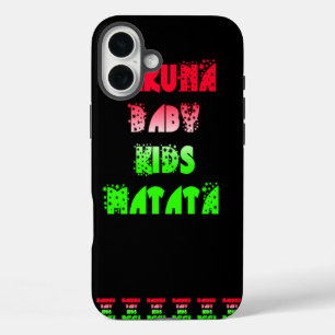 Hakuna Matata Baby Kinder Geschenke phantastische iPhone 16 Plus Hülle