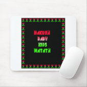 Hakuna Matata Baby Kinder Geschenke phantastische Mousepad (Mit Mouse)