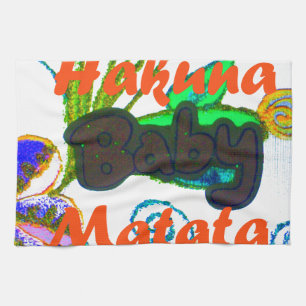 Hakuna Matata Baby.png Handtuch