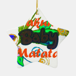 Hakuna Matata Baby.png Keramik Ornament
