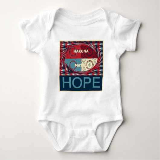 Hakuna matata baby strampler (Vorderseite)