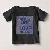 HAKUNA MATATA BABY T-SHIRT (Vorderseite)