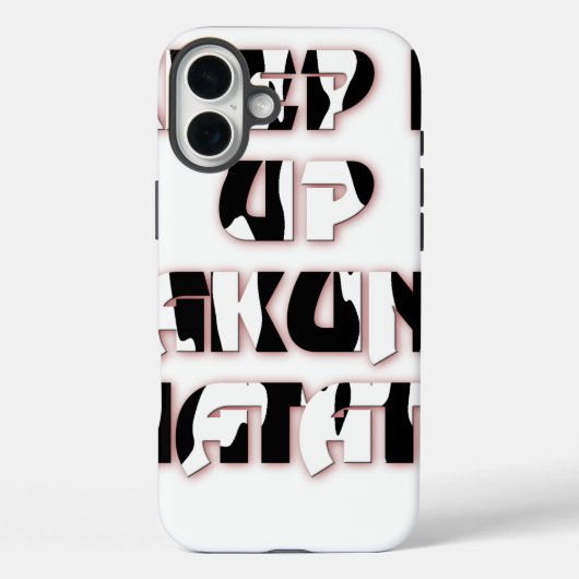 Hakuna Matata Behielt es auf Geschenke Case-Mate iPhone Hülle (Rückseite)