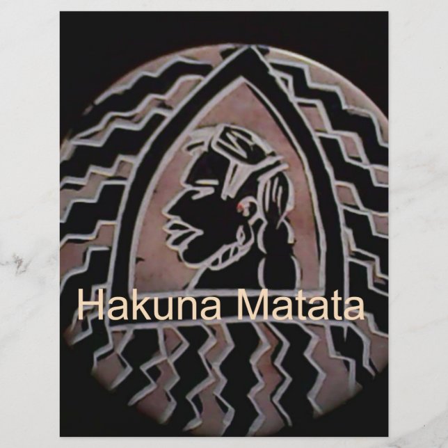 Hakuna Matata Bongo Flavor. (Vorderseite)