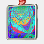 Hakuna Matata Brasilien Festival Farben.png Silbernes Ornament (Links)