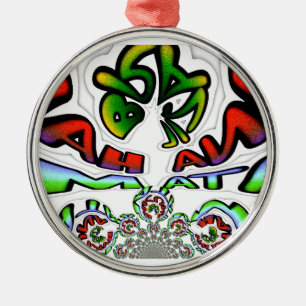 Hakuna Matata Brasilien Geschenk Silbernes Ornament