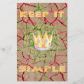 Hakuna matata briefpapier (Vorderseite)