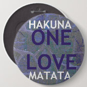 HAKUNA MATATA BUTTON (Vorne & Hinten)