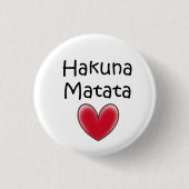 hakuna matata button (Vorderseite)