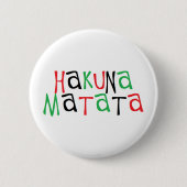 Hakuna matata button (Vorderseite)
