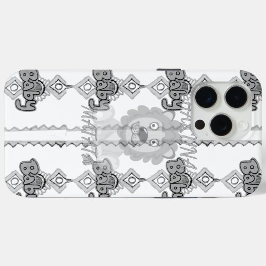 Hakuna Matata Case-Mate iPhone Hülle (Rückseite (Horizontal))