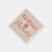 Hakuna Matata Christmas Party Cocktail Napkins Serviette (Ecke)