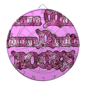 Hakuna Matata Communication ROCKS Art Print Dartscheibe