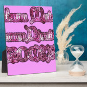 Hakuna Matata Communication ROCKS Art Print Fotoplatte (Seite)