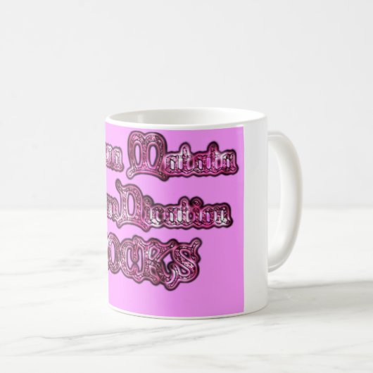Hakuna Matata Communication ROCKS Art Print Kaffeetasse (VorderseiteRechts)