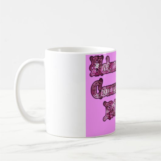 Hakuna Matata Communication ROCKS Art Print Kaffeetasse (Links)