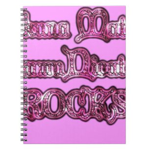 Hakuna Matata Communication ROCKS Art Print Notizblock