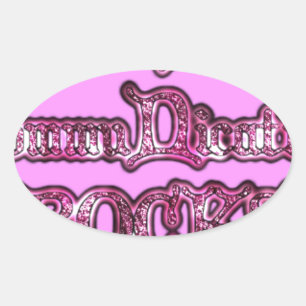 Hakuna Matata Communication ROCKS Art Print Ovaler Aufkleber