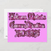 Hakuna Matata Communication ROCKS Art Print Postkarte (Vorne/Hinten)