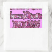 Hakuna Matata Communication ROCKS Art Print Rechteckiger Aufkleber (Tasche)