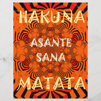 Hakuna Matata Einzigartig Außergewöhnlich modernes