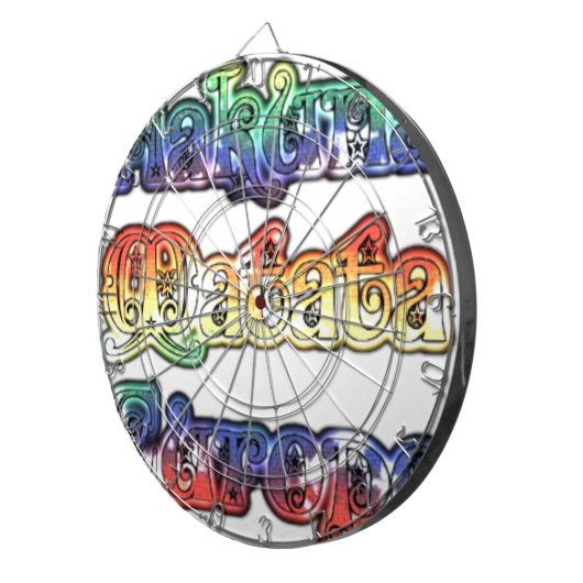 Hakuna Matata Europe Art Print/Graphic Dartscheibe (Vorderseite rechts)