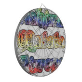 Hakuna Matata Europe Art Print/Graphic Dartscheibe (Vorderseite Links)