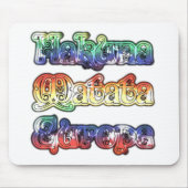 Hakuna Matata Europe Art Print/Graphic Mousepad (Vorne)