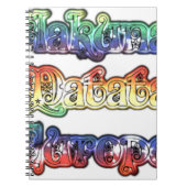 Hakuna Matata Europe Art Print/Graphic Notizblock (Vorderseite)