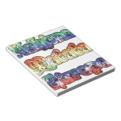 Hakuna Matata Europe Art Print/Graphic Notizblock (angewinkelt)