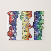 Hakuna Matata Europe Art Print/Graphic Puzzle (Horizontal)