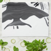 Hakuna Matata Fische Kunst drucken Küchentuch (Gefaltet)