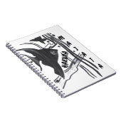 Hakuna Matata Fische Kunst drucken Notizblock (Rechte Seite)