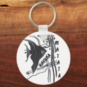 Hakuna Matata Fische Kunst drucken Schlüsselanhänger (Vorderseite)