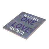 HAKUNA MATATA FLIESE (Seite)