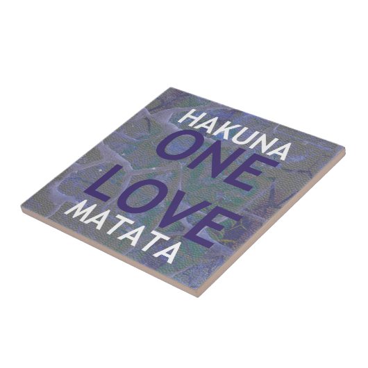 HAKUNA MATATA FLIESE (Seite)