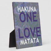 HAKUNA MATATA FOTOPLATTE (Seite)