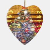 Hakuna Matata Frohe Weihnachten & ein glückliches Keramikornament (Rechts)