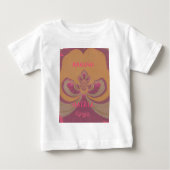 Hakuna Matata Frohe Weihnachten schöne Herzen Desi Baby T-shirt (Vorderseite)